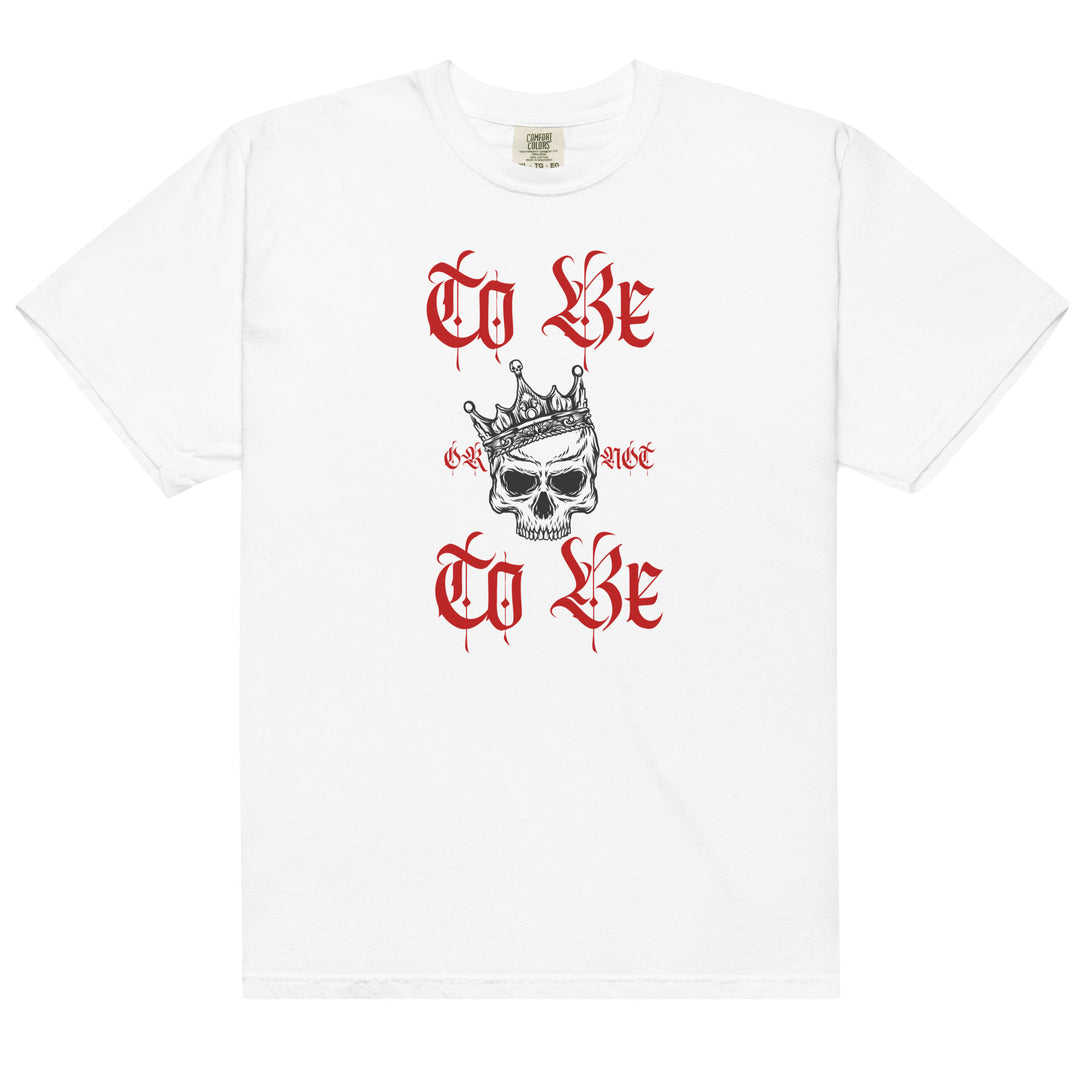 To Be or not To Be Shakespeare White Cotton Tee
